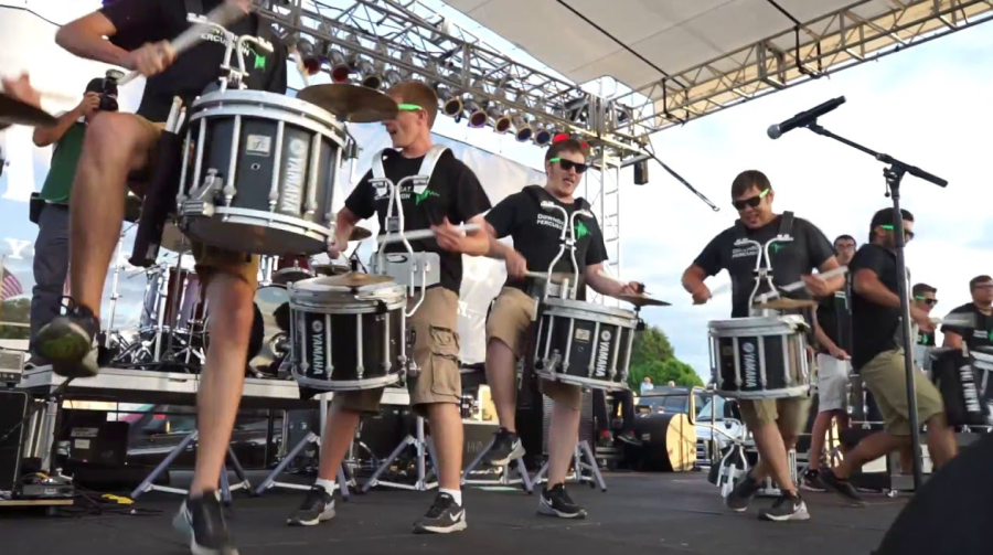 downbeat precussion
